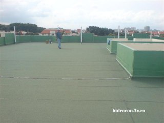 Sistem hidroizolatie terasa bloc